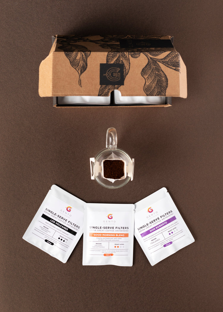 SINGLE-SERVE POUR-OVER FILTER - TASTING - 16 Pack