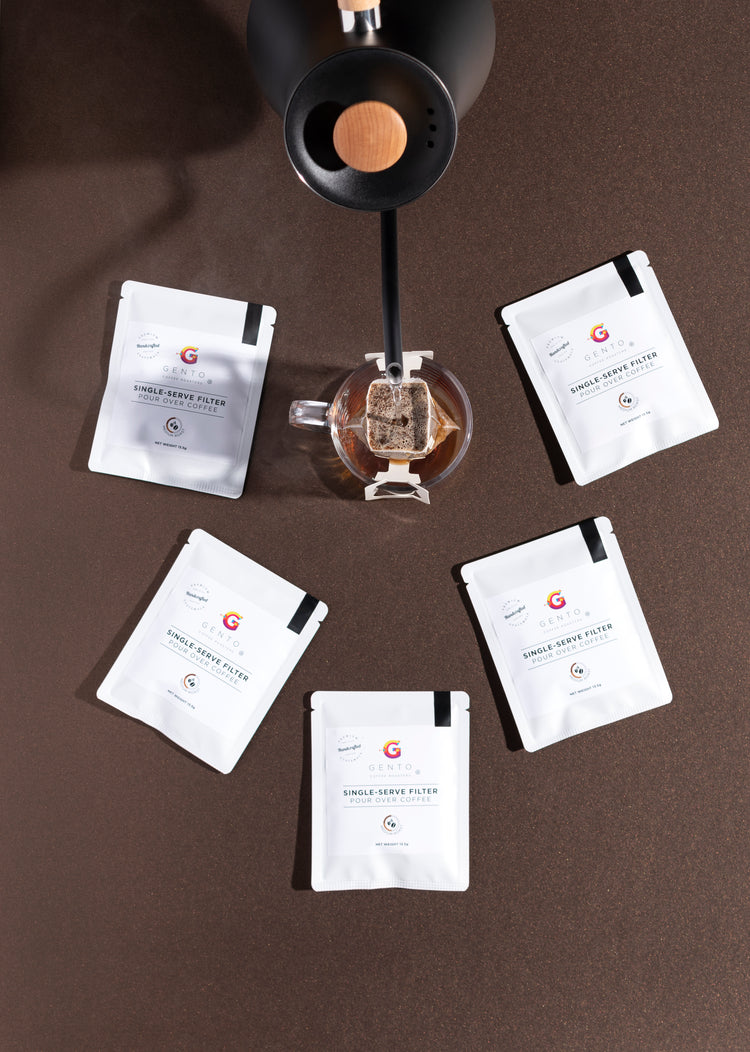 SINGLE-SERVE POUR-OVER FILTER - LOS VOLCANES - 16 Pack