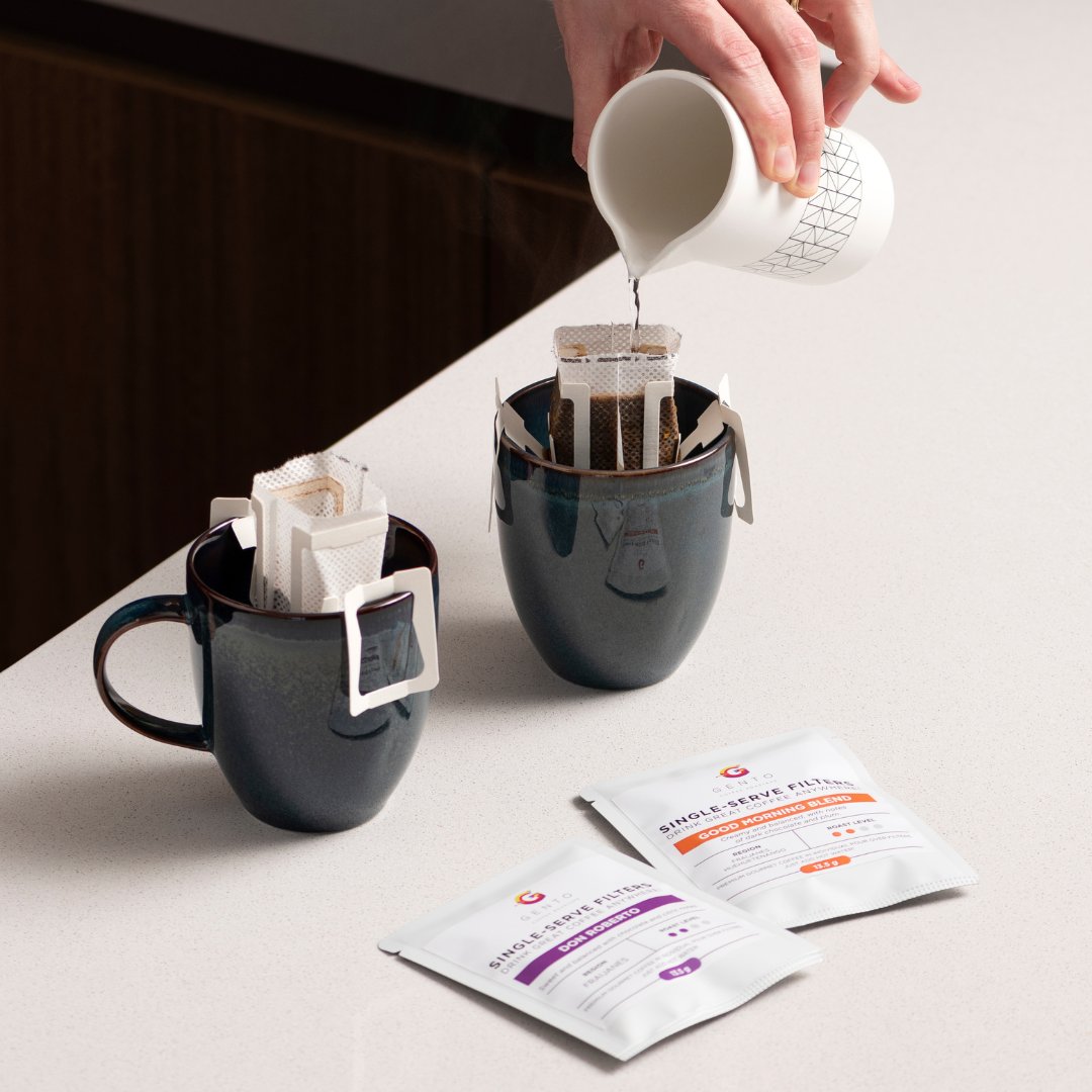 CAFÉ DE FILTRO SINGLE SERVE