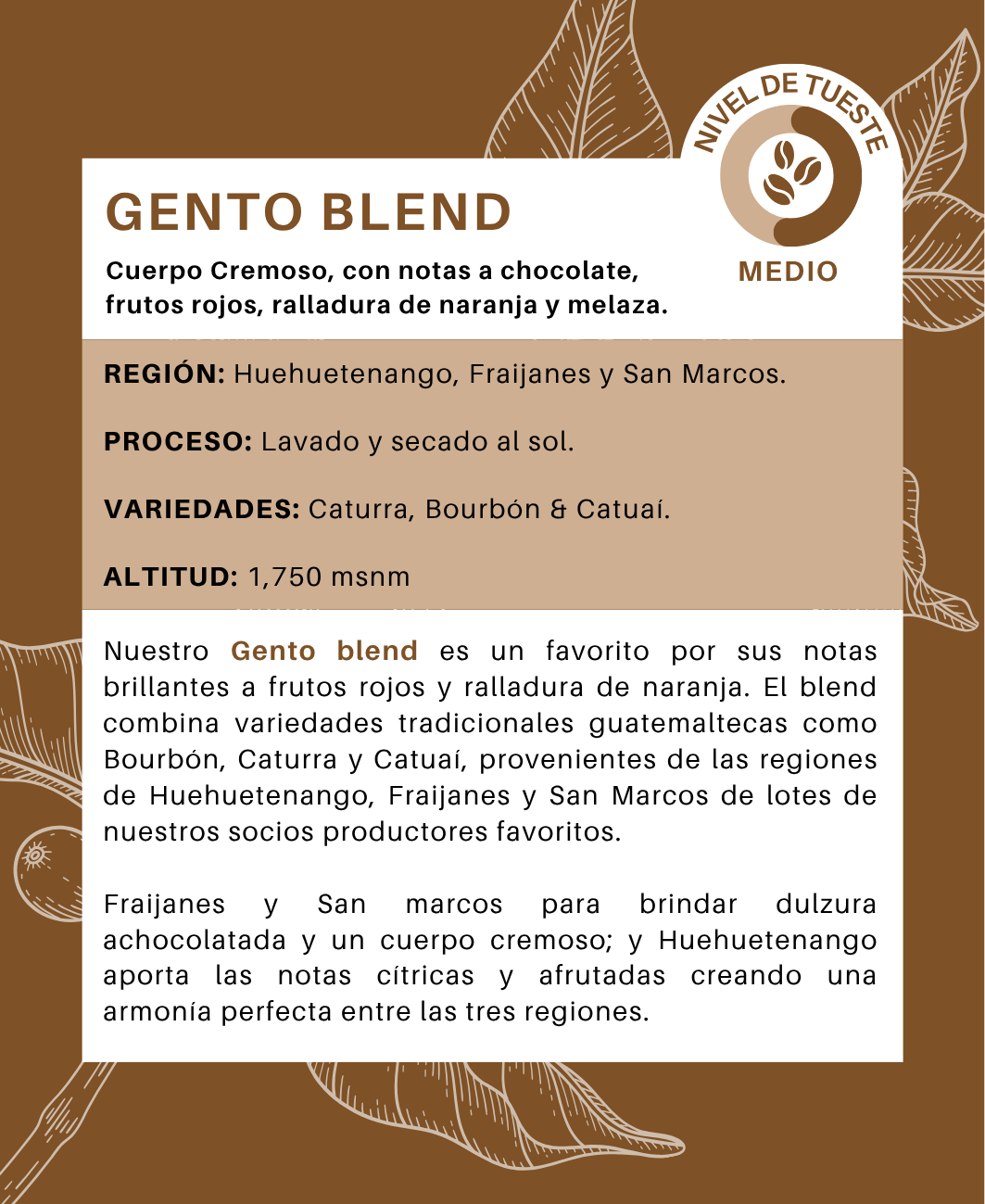 GENTO BLEND 300g