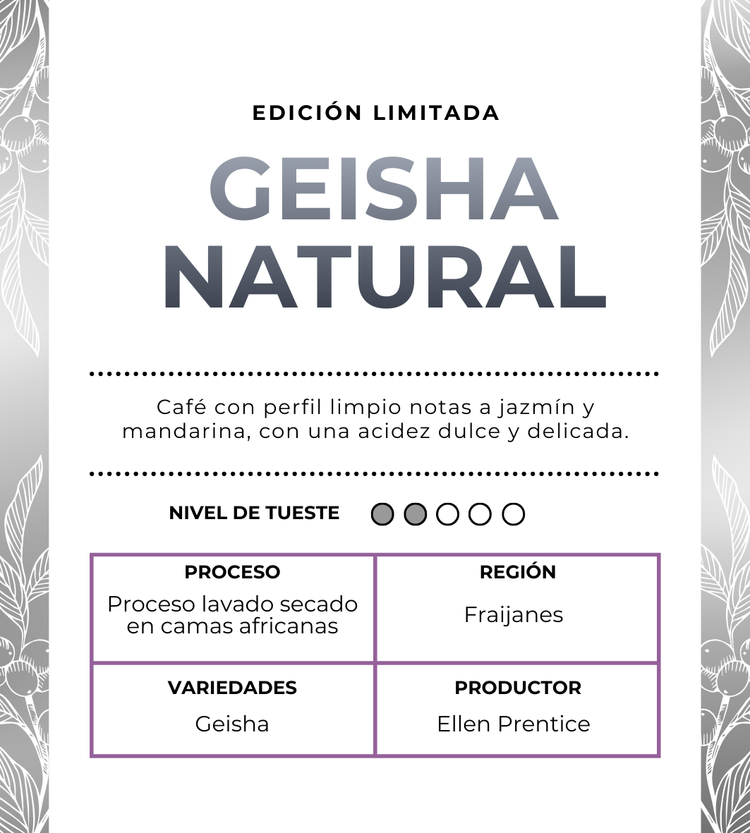 GRAND CRU SERIES - GEISHA LAVADO 8oz (Edición Limitada)