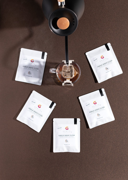 SINGLE-SERVE POUR-OVER FILTER - LOS VOLCANES - 16 Pack