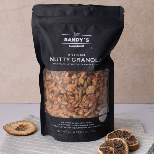 GRANOLA ARTESANAL SANDY´S NUTTY GRANOLA 310g