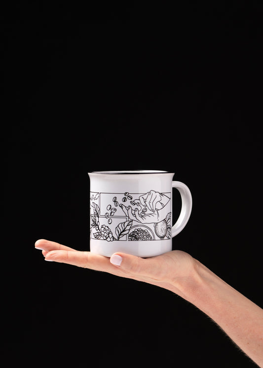 TAZA CERÁMICA 300ml- Finca a la taza